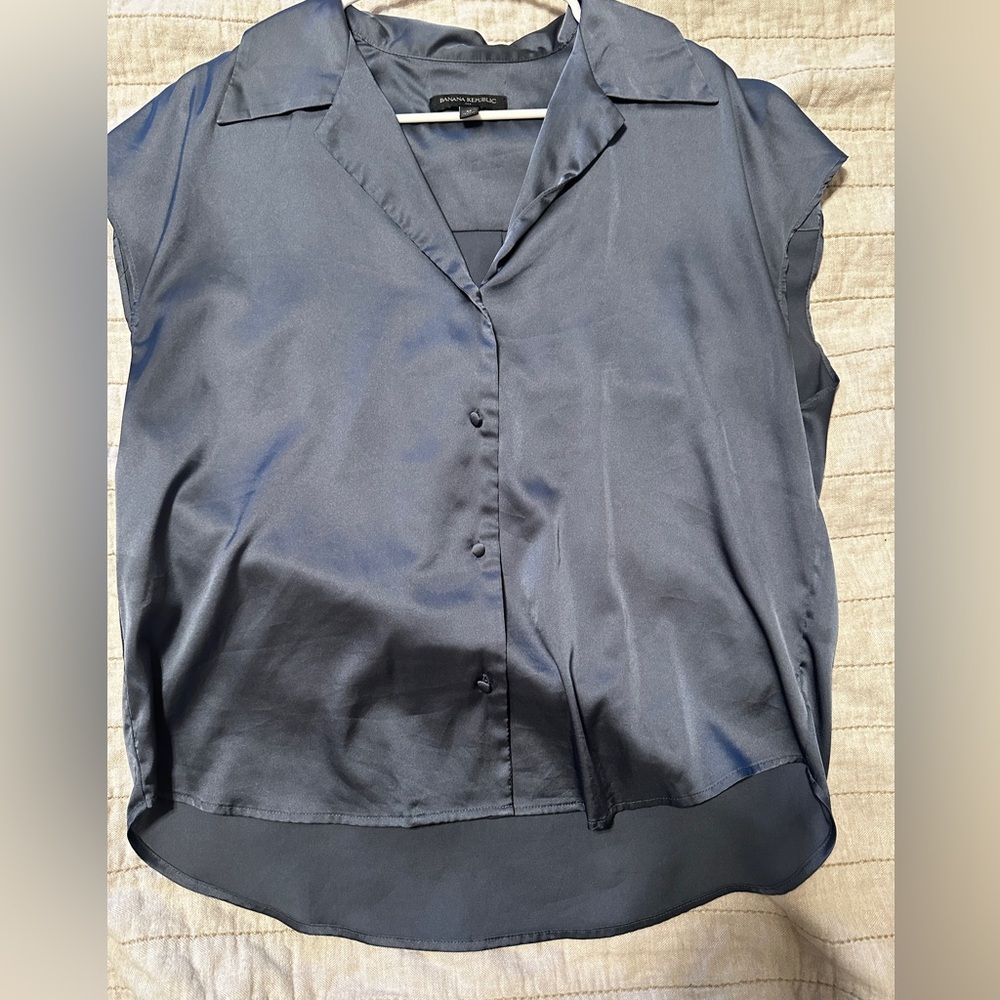 Banana Republic Blue Button Down Shirt